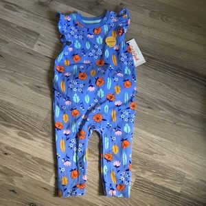 Adorable Romper with Ruffle Bottom